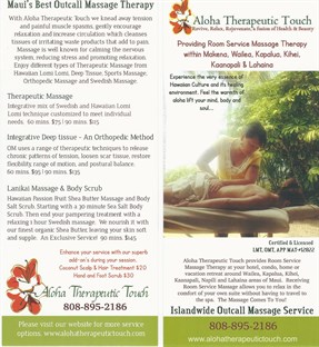 Aloha Therapeutic Touch in Kahului