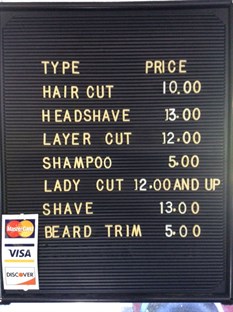 Trends Family Barber Shop in Enterprise