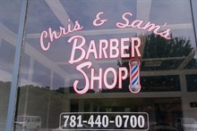 Chris and Sam's Barber Shop in Norwood