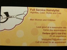 A Full Service Salon - Darlene Smith in Allen