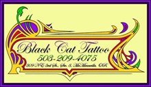 Black Cat Tattoo in McMinnville