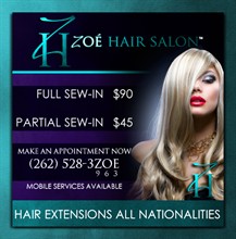 Zoe Hair Salon in Kenosha