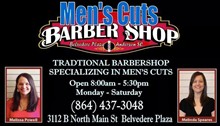 Men's Cuts in Anderson