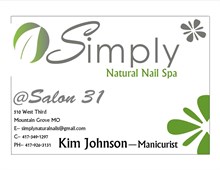 Simply Natural Nail Spa in Mountain Grove