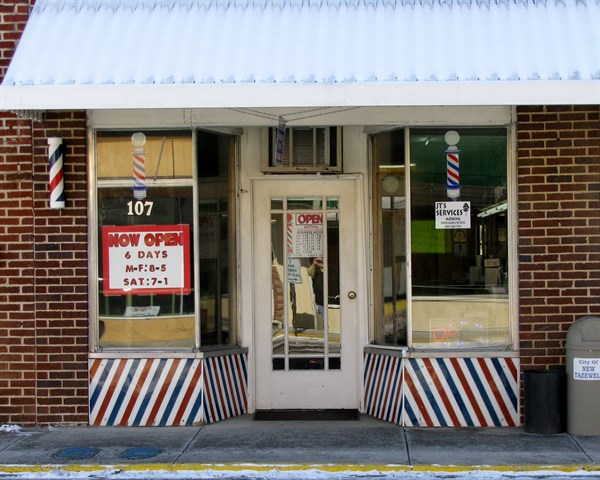 New Tazewell Barber Shop in New Tazewell