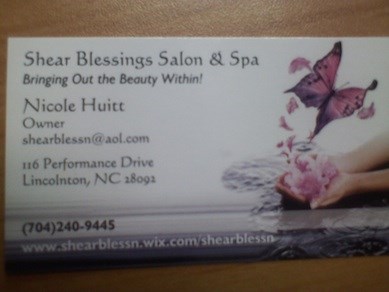 Shear Blessings Salon & Spa in Lincolnton
