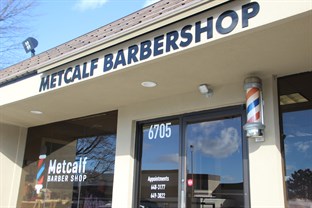 Metcalf Barber Shop in Overland Park